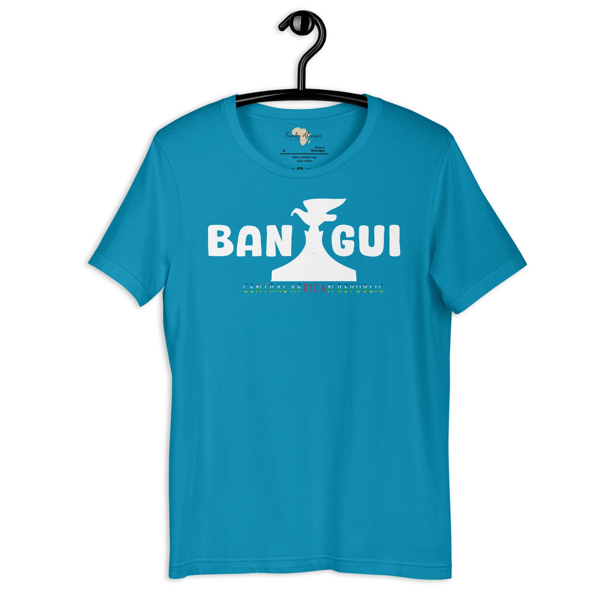 Central African Republic capital unisex tee Funky African