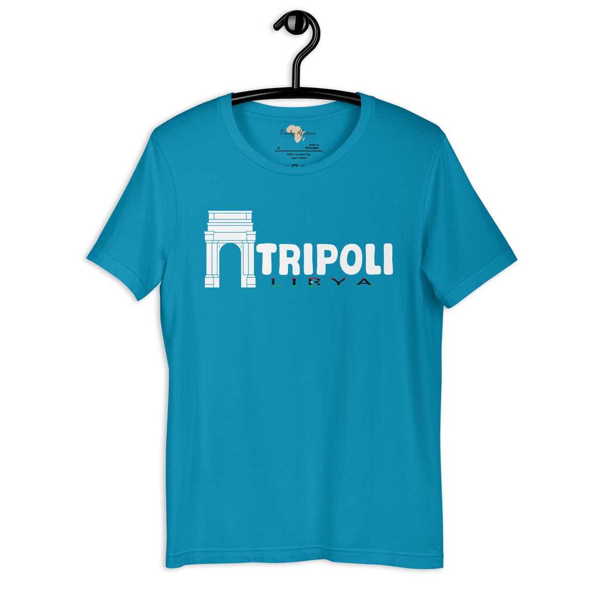 Libya capital unisex tee Funky African