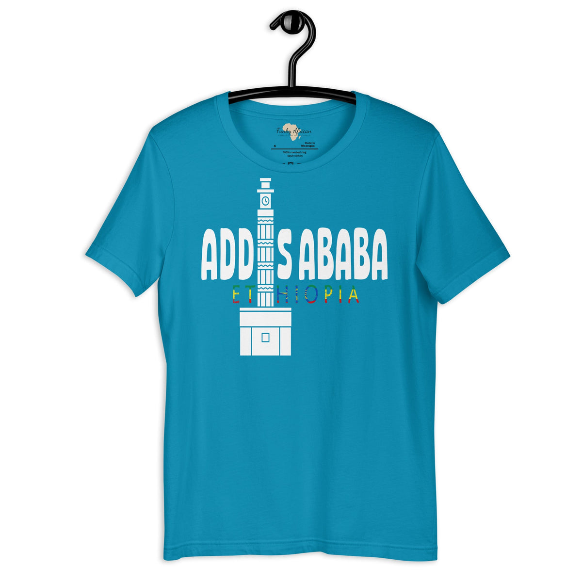 Ethiopia capital unisex tee Funky African