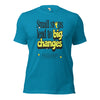 Small steps unisex tee