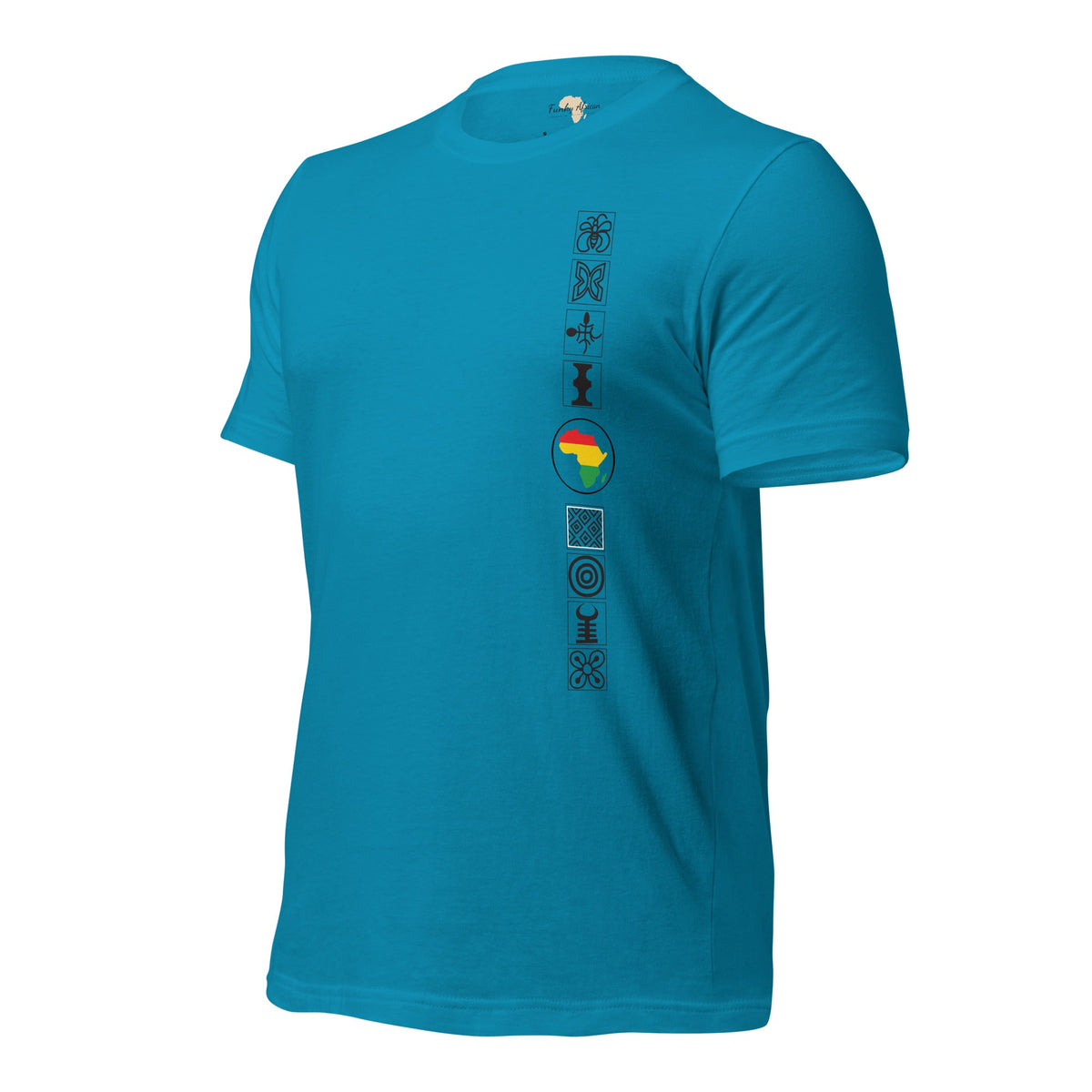 Adinkra Sided Unisex t-shirt Funky African