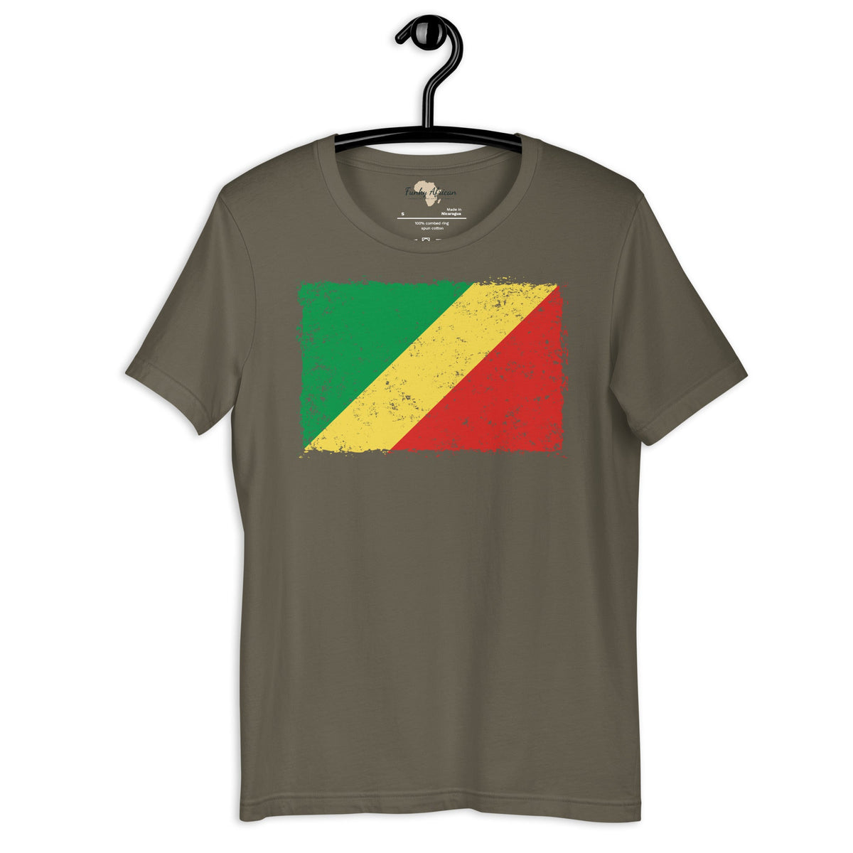 Republic of the Congo unisex tee Funky African