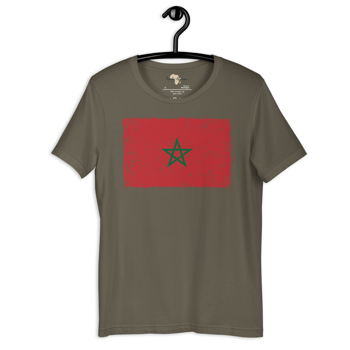 Morocco grunge unisex tee Funky African