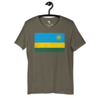 Rwanda grunge unisex tee