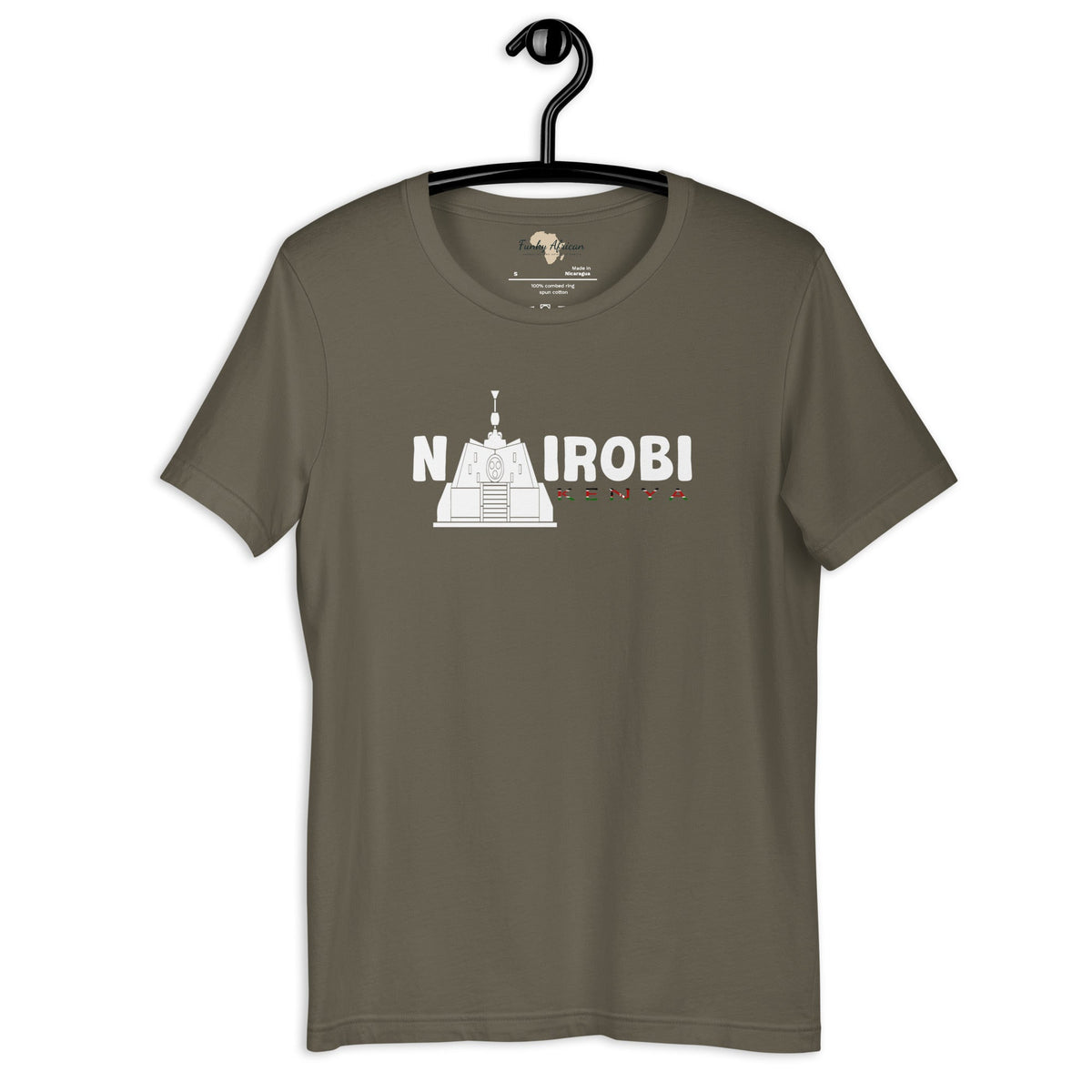 Kenya capital unisex tee Funky African