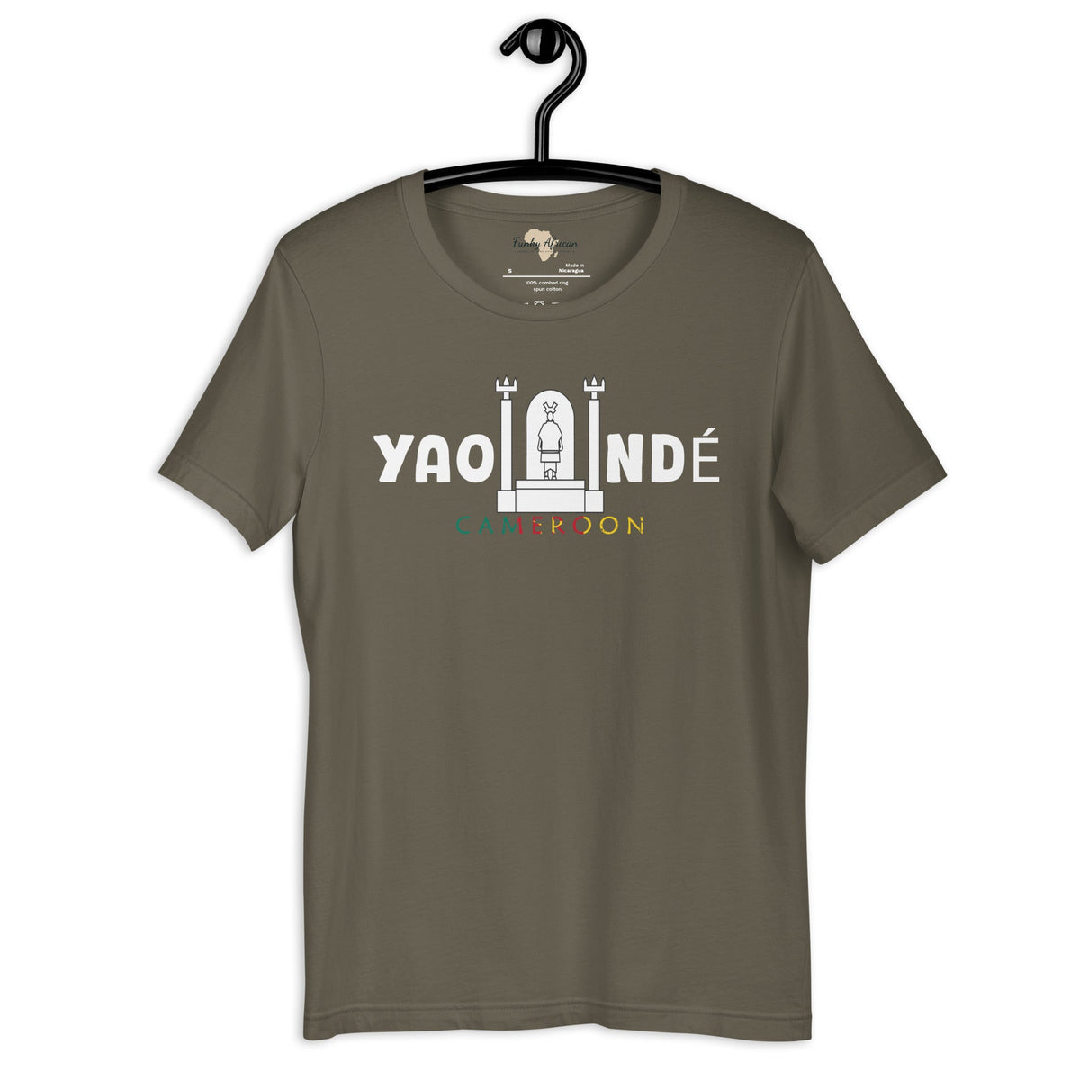 Cameroon capital unisex tee Funky African