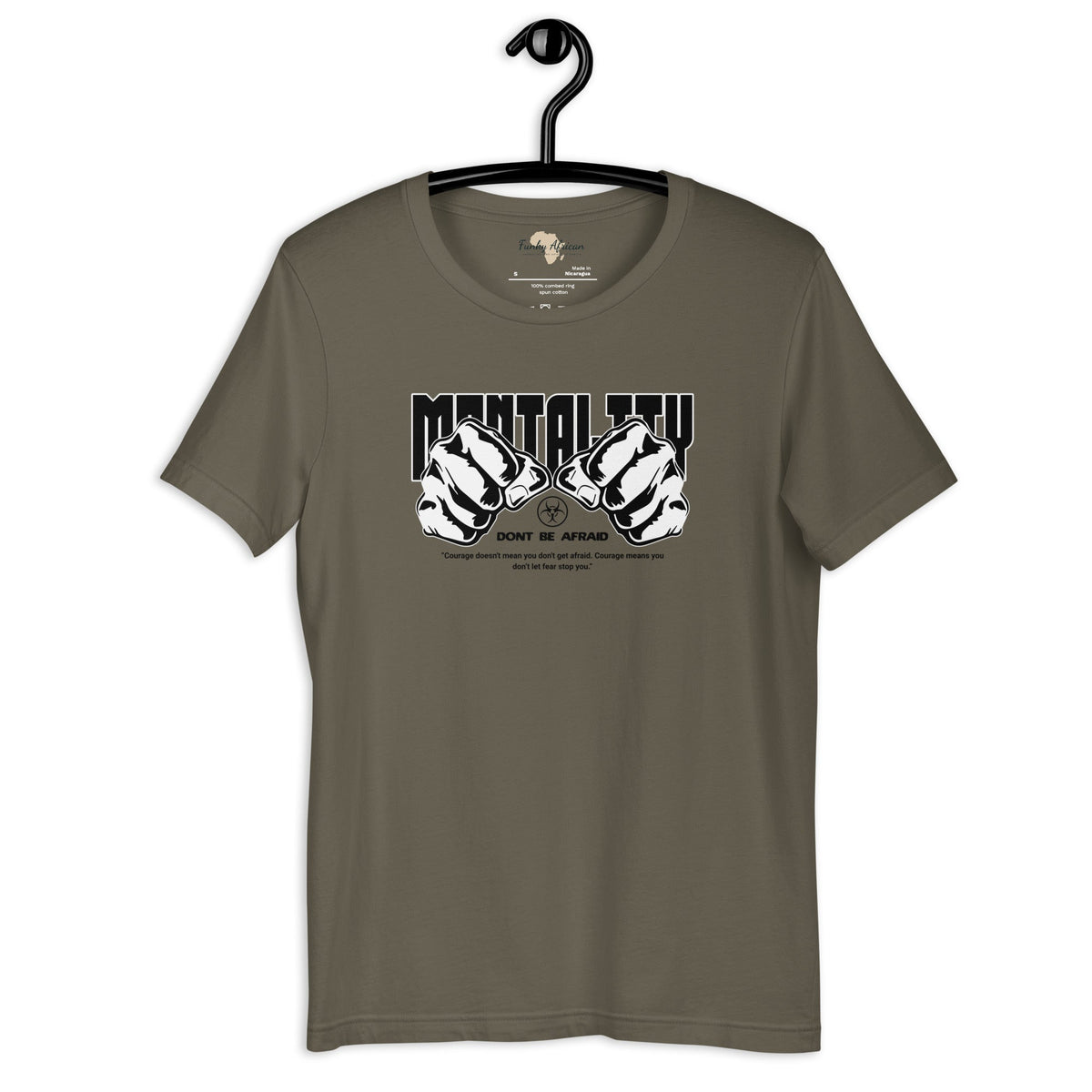 Mentality Unisex tee Funky African
