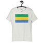 Gabon grunge unisex tee