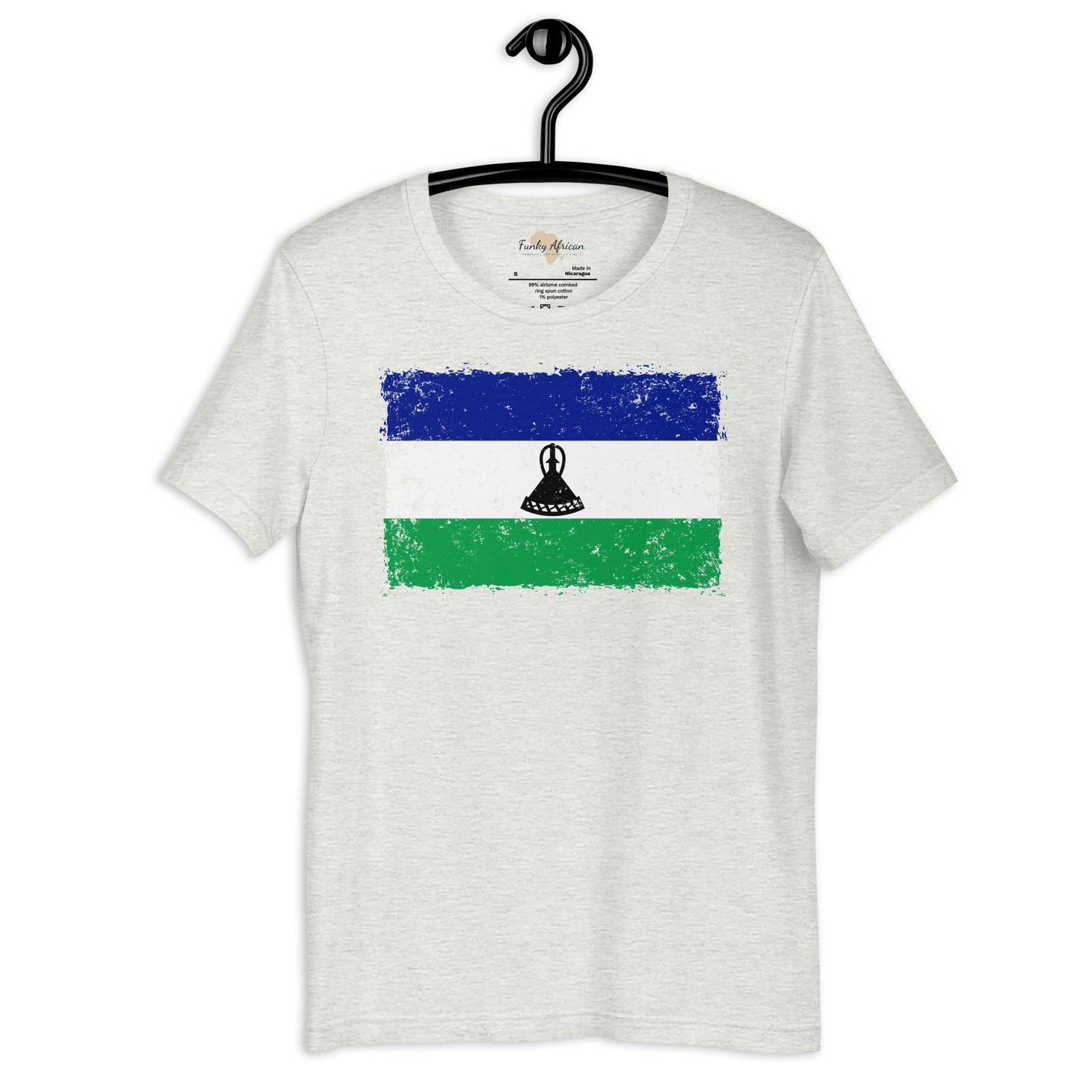 Lesotho grunge unisex tee