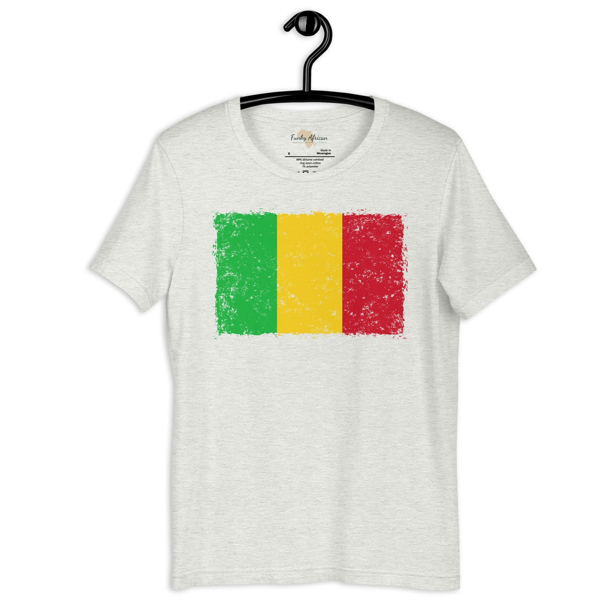 Malian grunge unisex tee Funky African