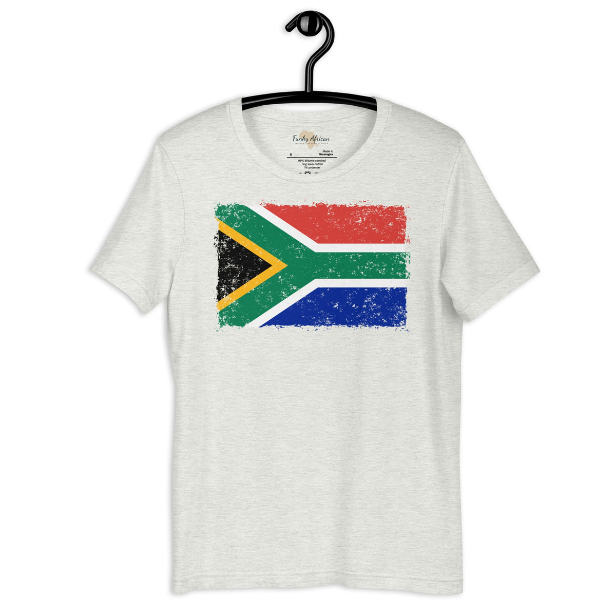 South African grunge unisex tee Funky African