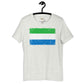 Sierra Leone grunge unisex tee