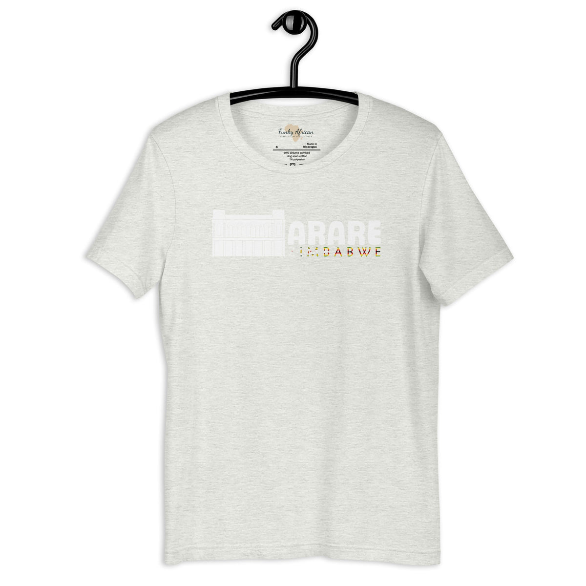 Zimbabwe capital unisex tee Funky African