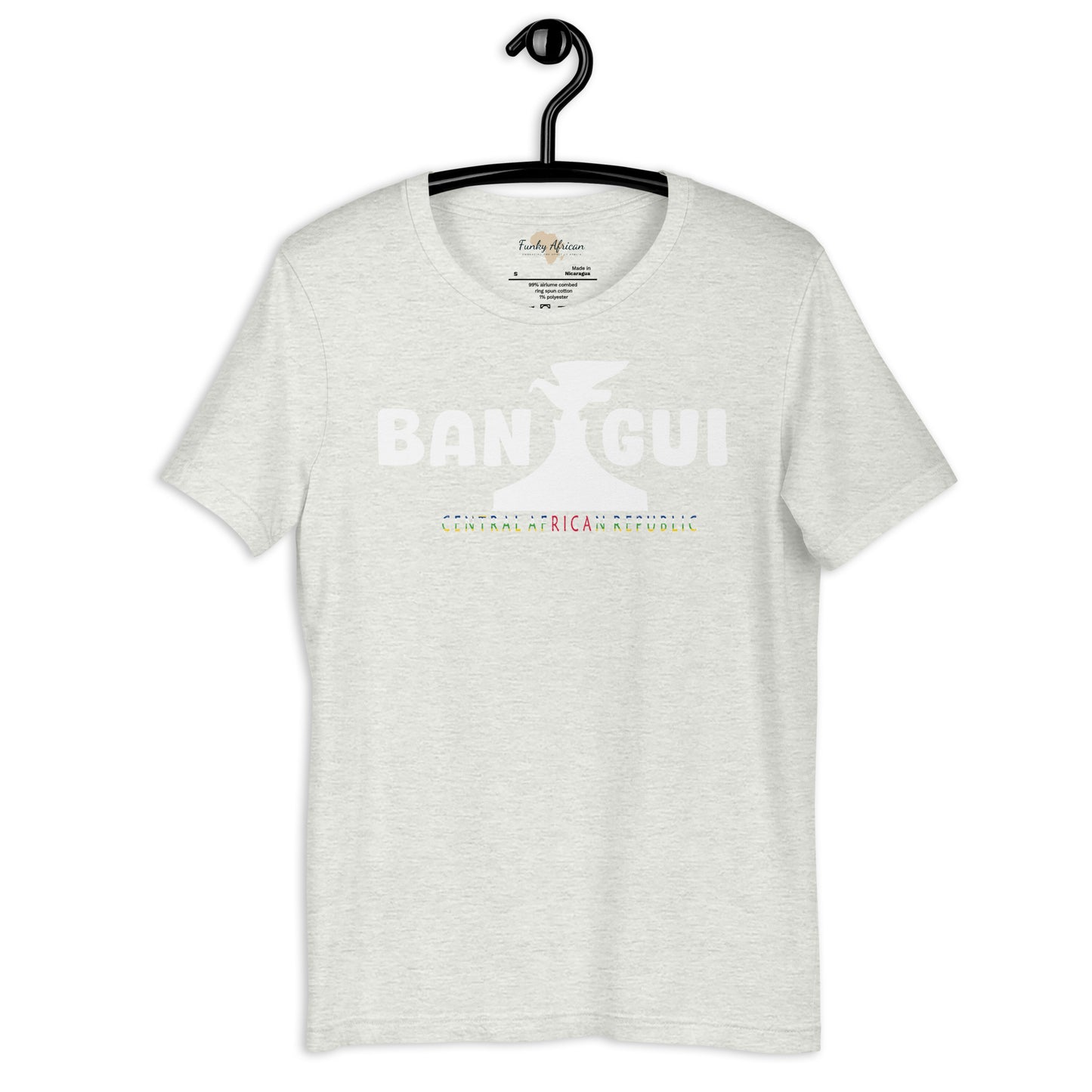 Central African Republic capital unisex tee
