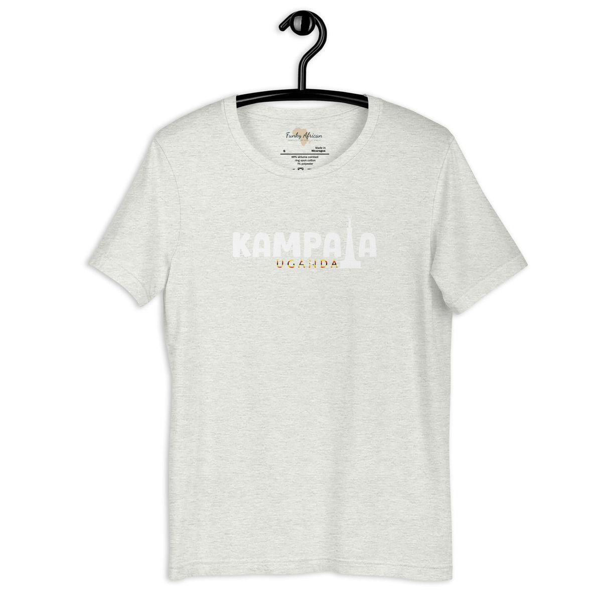 Uganda capital unisex tee Funky African