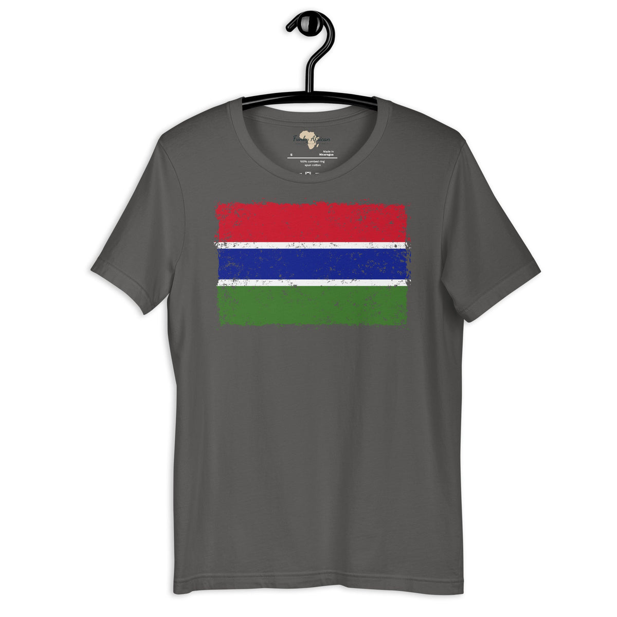 Gambia grunge unisex tee Funky African