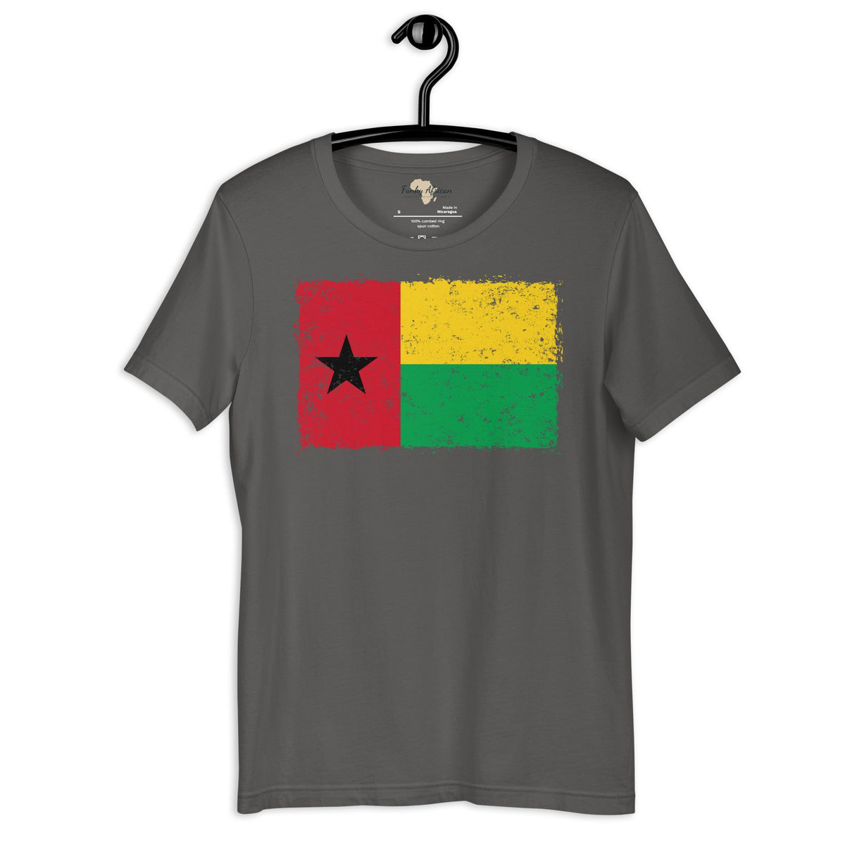 Guinea Bissau grunge unisex tee Funky African