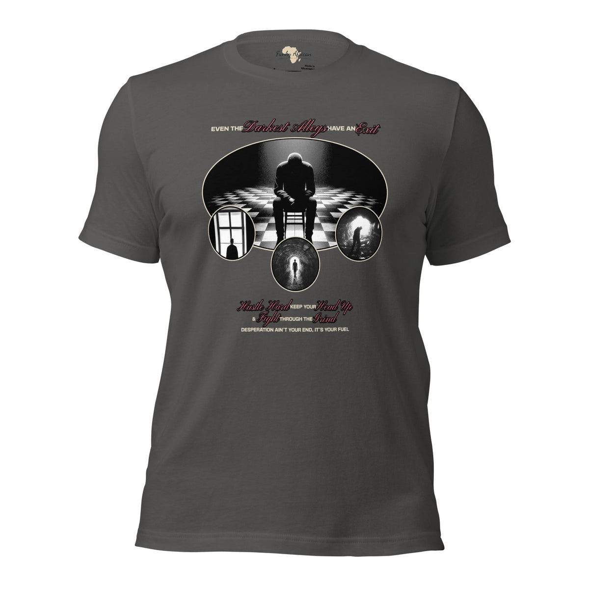 Darkest Alleys unisex tee Funky African