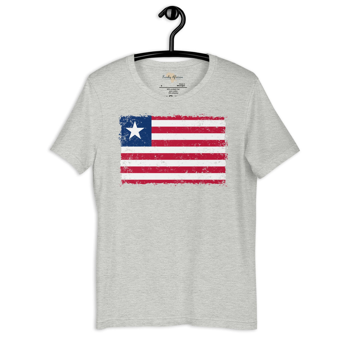 Liberia grunge unisex tee Funky African