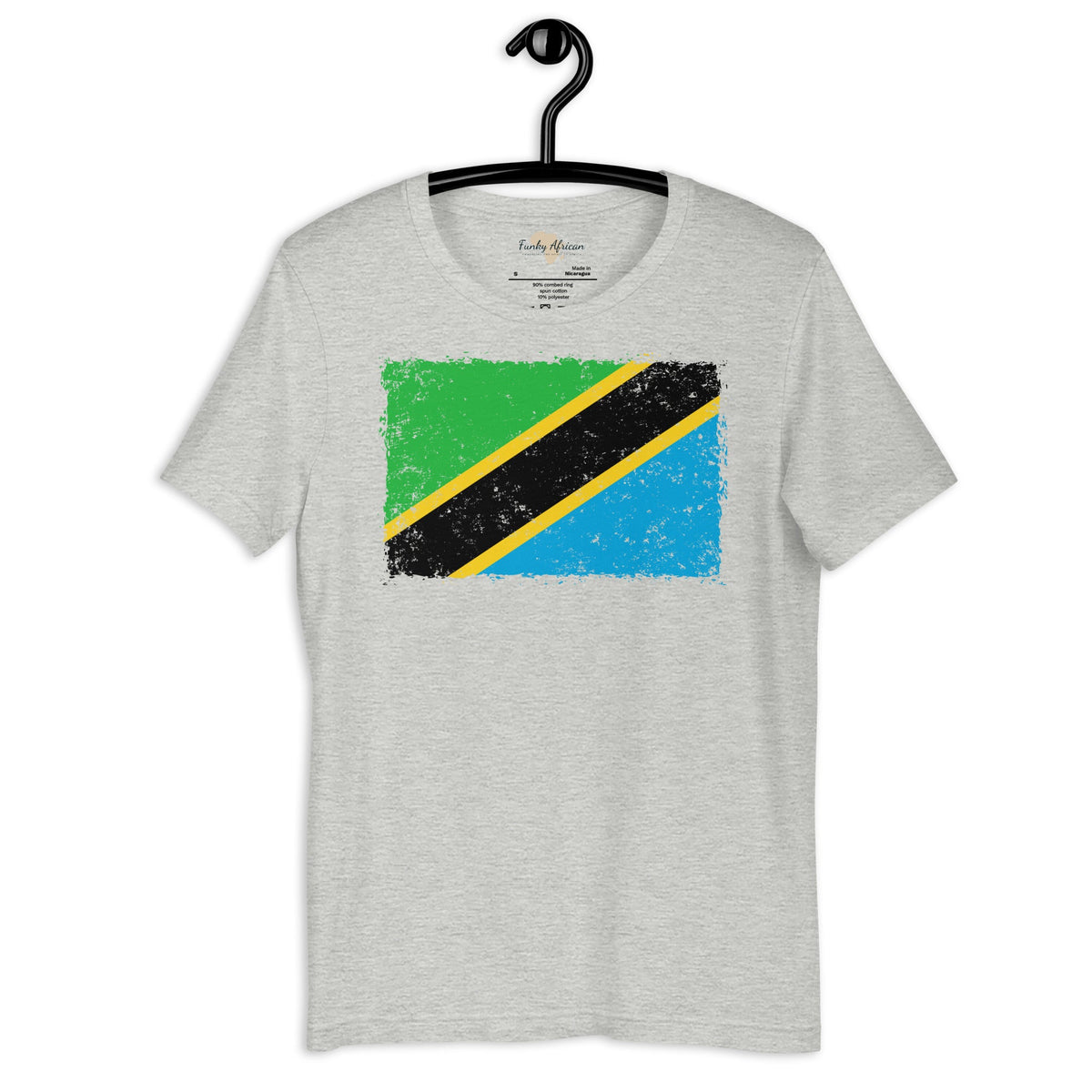 Tanzania grunge unisex tee Funky African