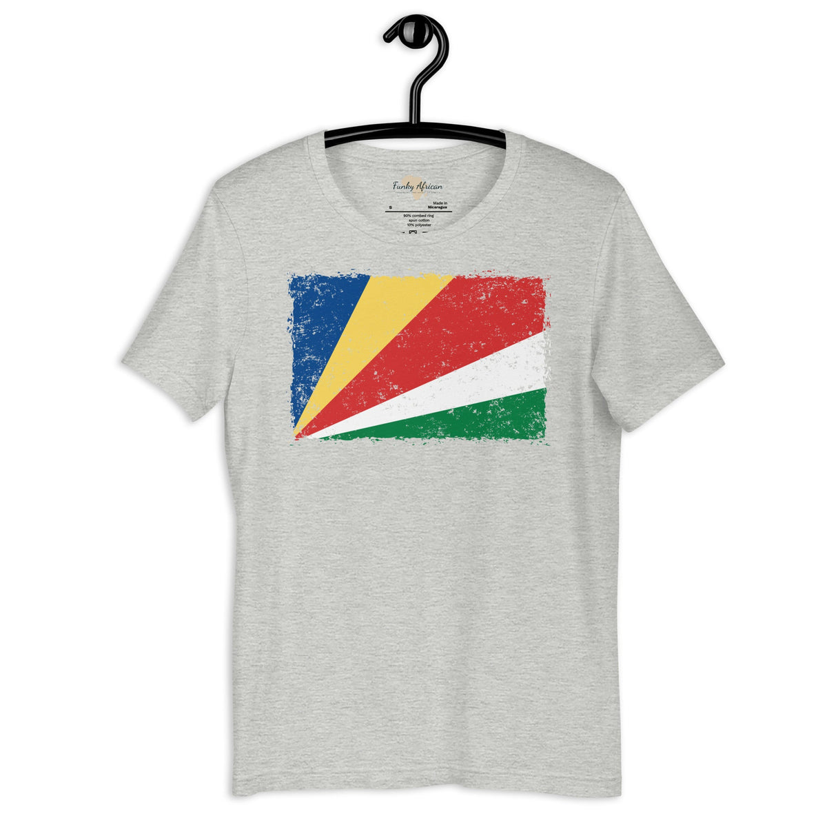 Seychelles grunge unisex tee Funky African