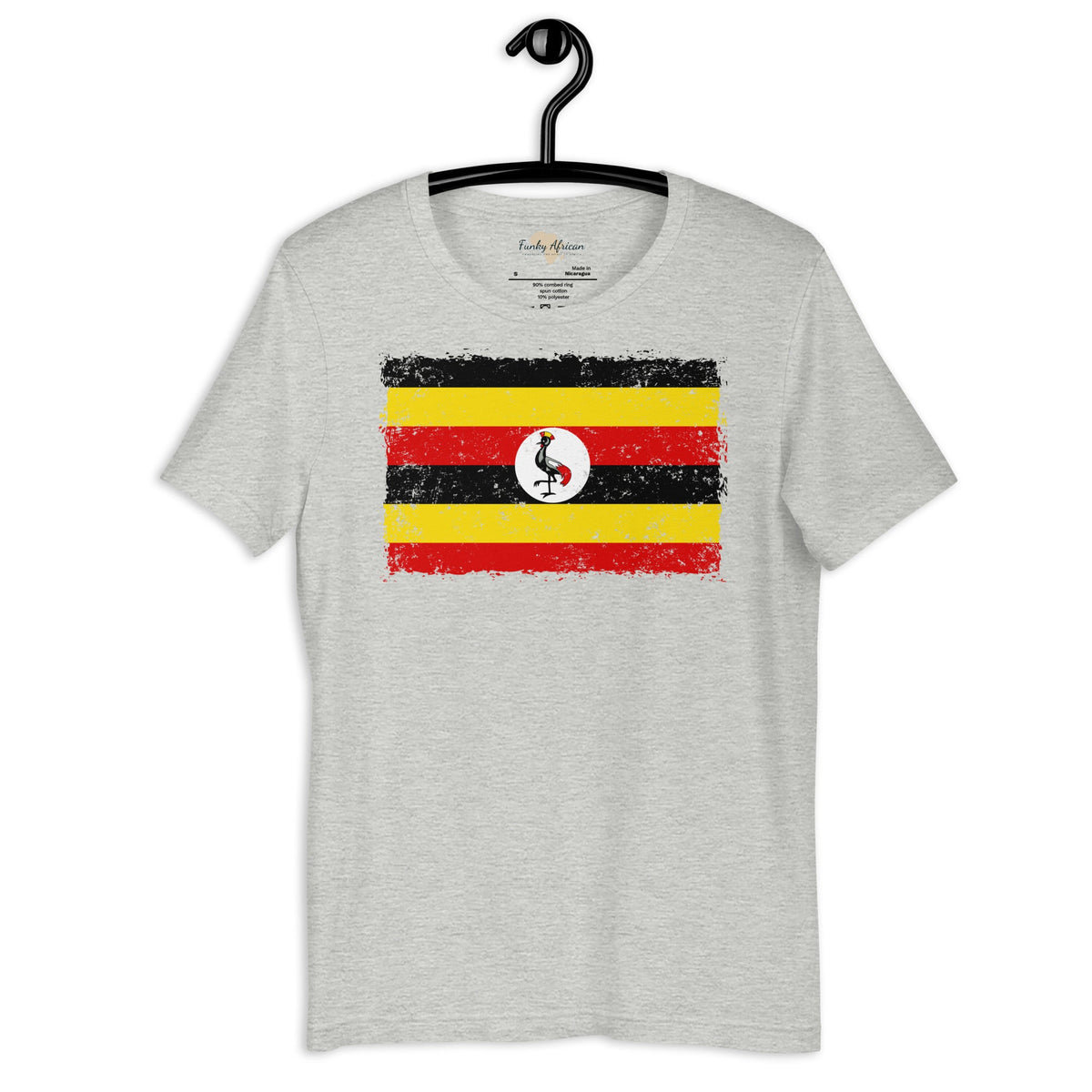 Uganda grunge unisex tee Funky African