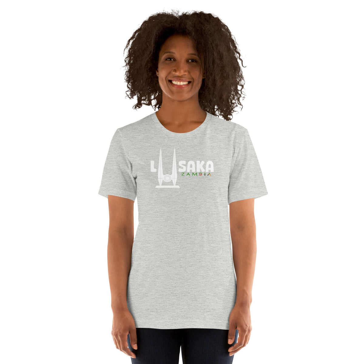 Zambia capital unisex tee Funky African