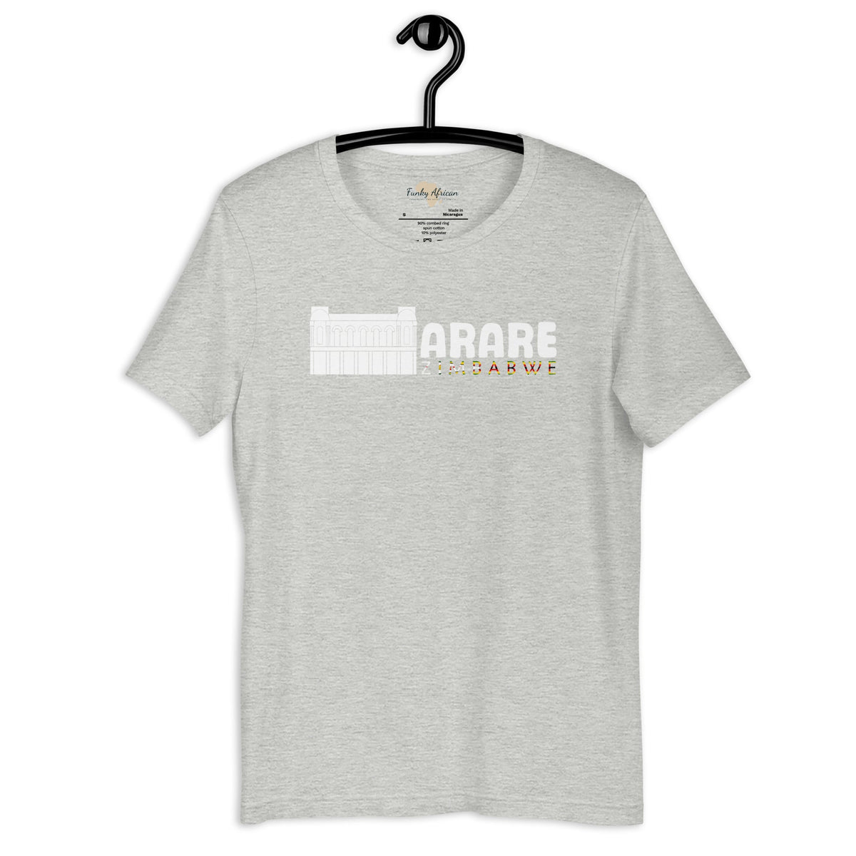 Zimbabwe capital unisex tee Funky African