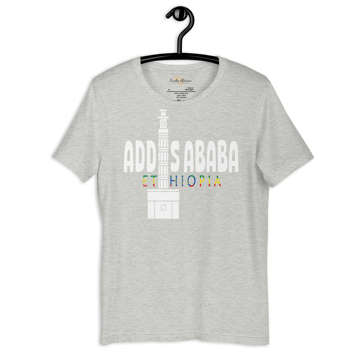 Ethiopia capital unisex tee Funky African