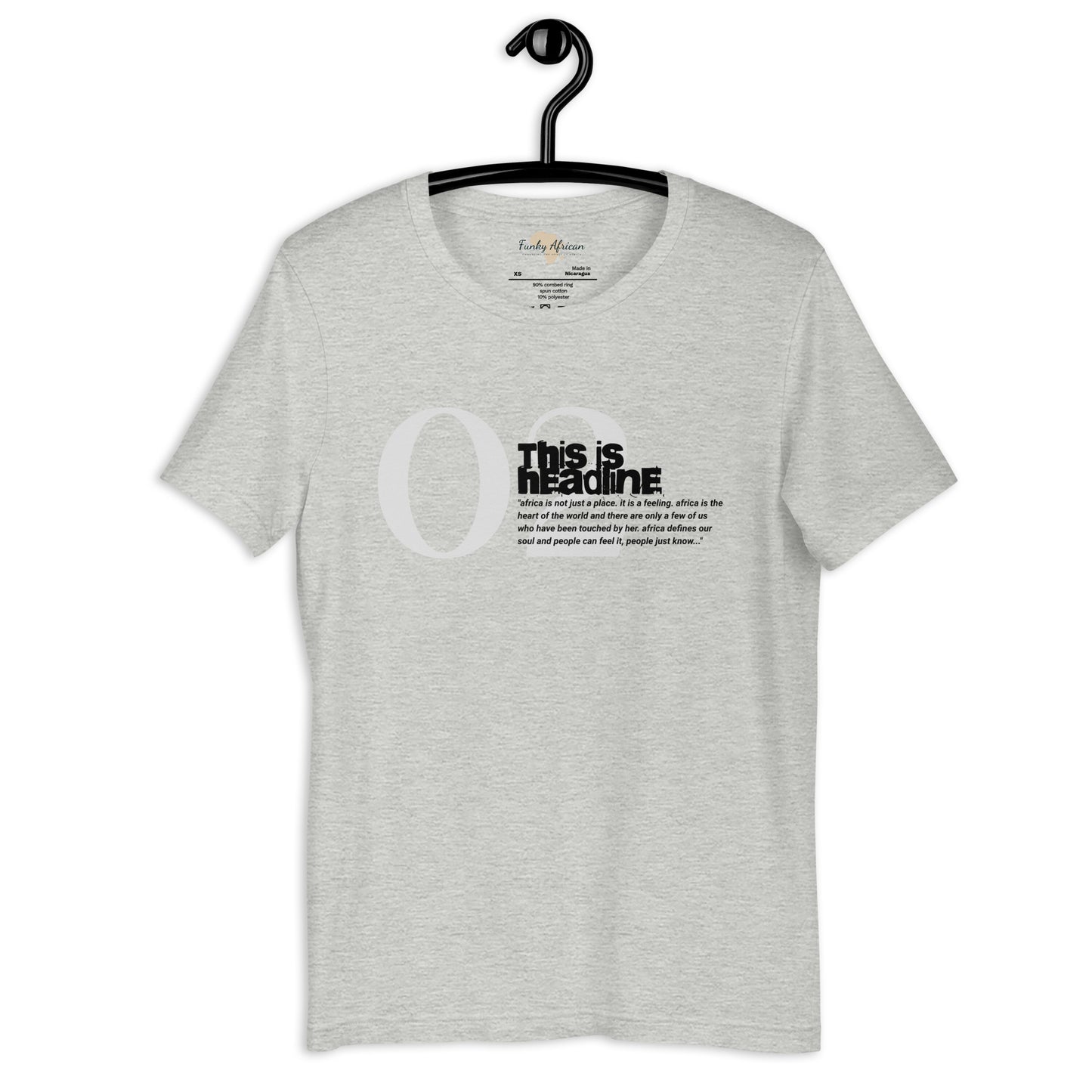 Africa not just a place classic tee