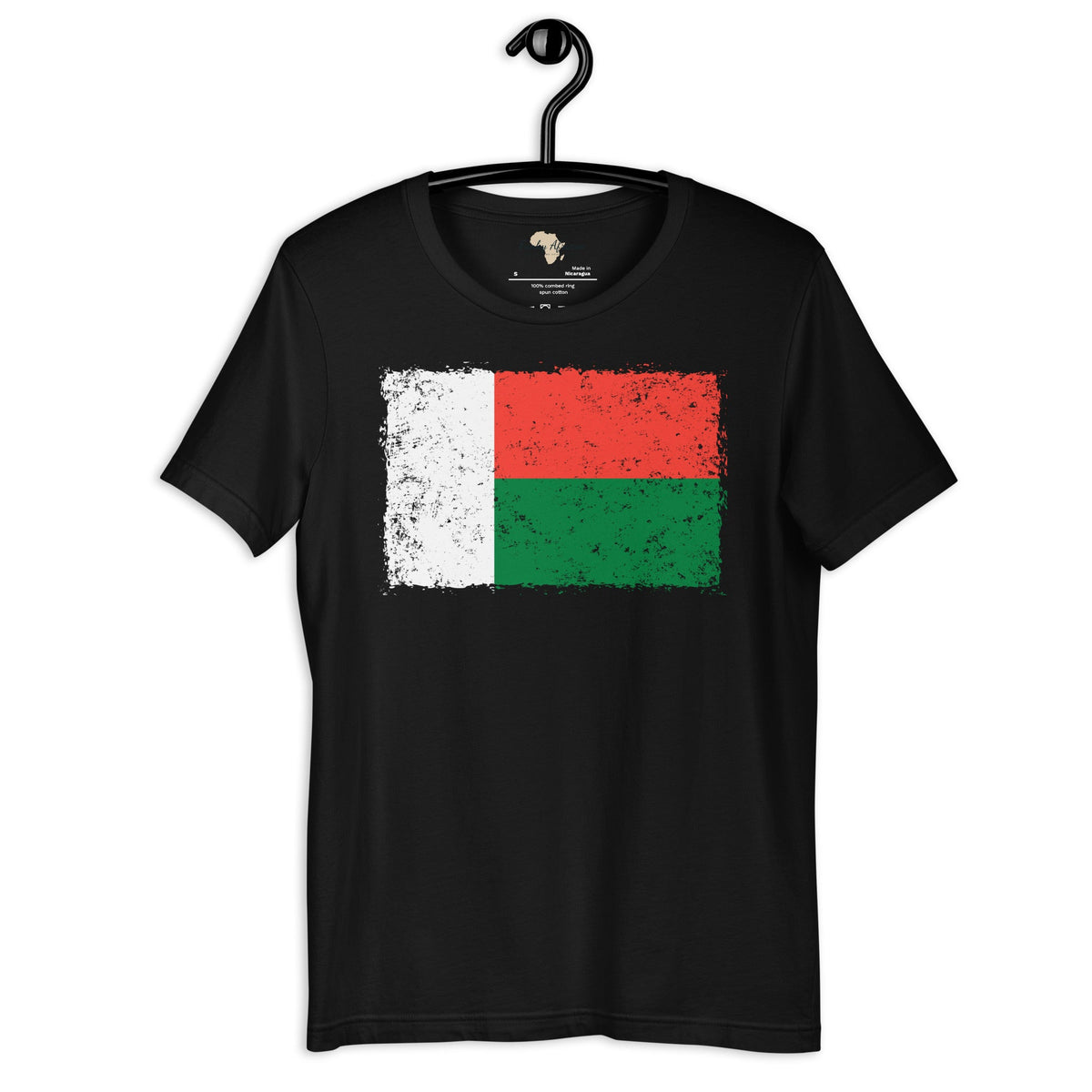 Madagascar grunge unisex tee Funky African