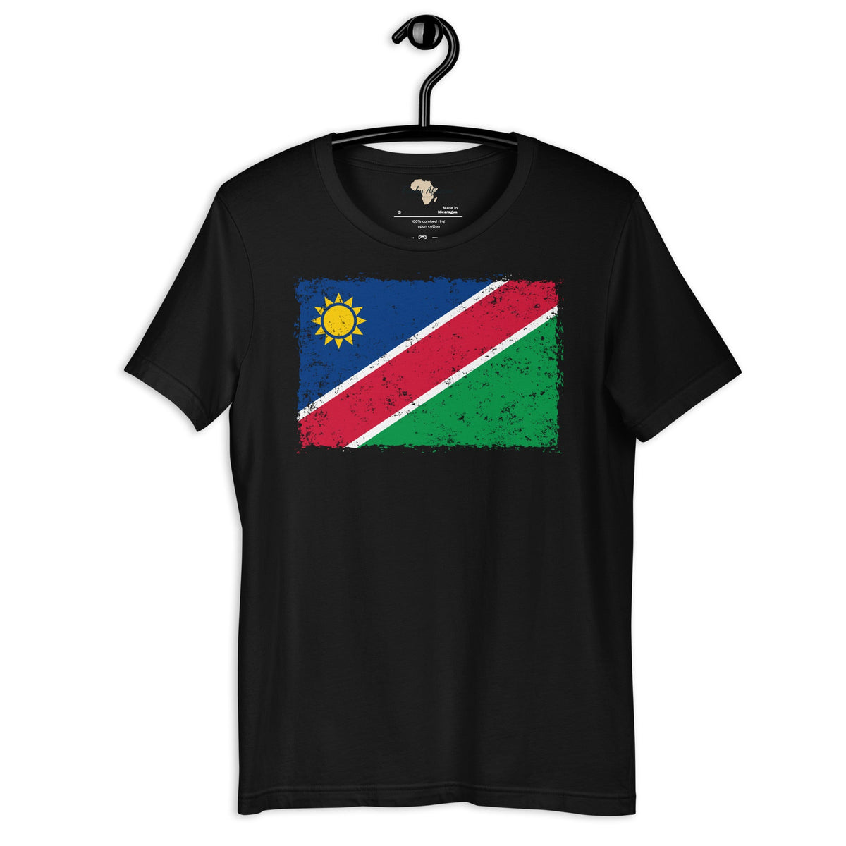 Namibia grunge unisex tee Funky African