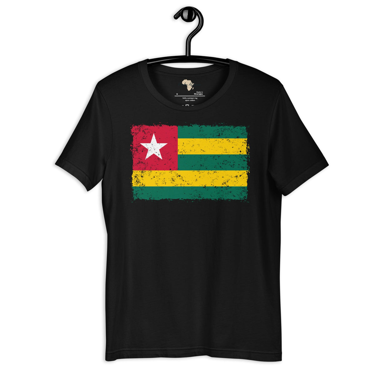 Togo grunge unisex tee Funky African