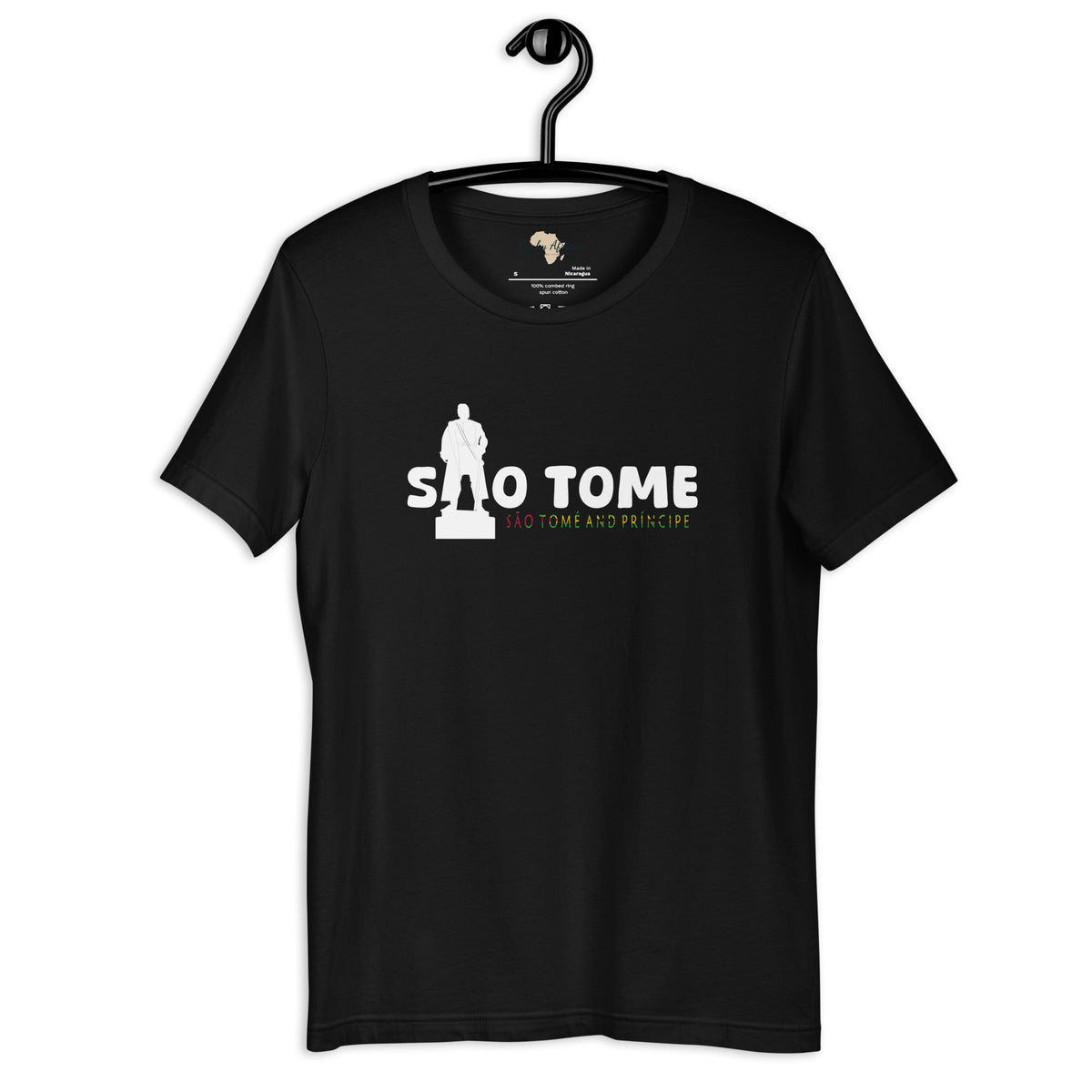 São Tomé and Príncipe capital unisex tee Funky African
