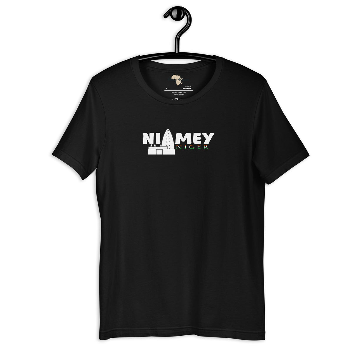 Nigerien capital unisex tee Funky African