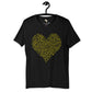 Typography heart with positive words unisex tee Funky African