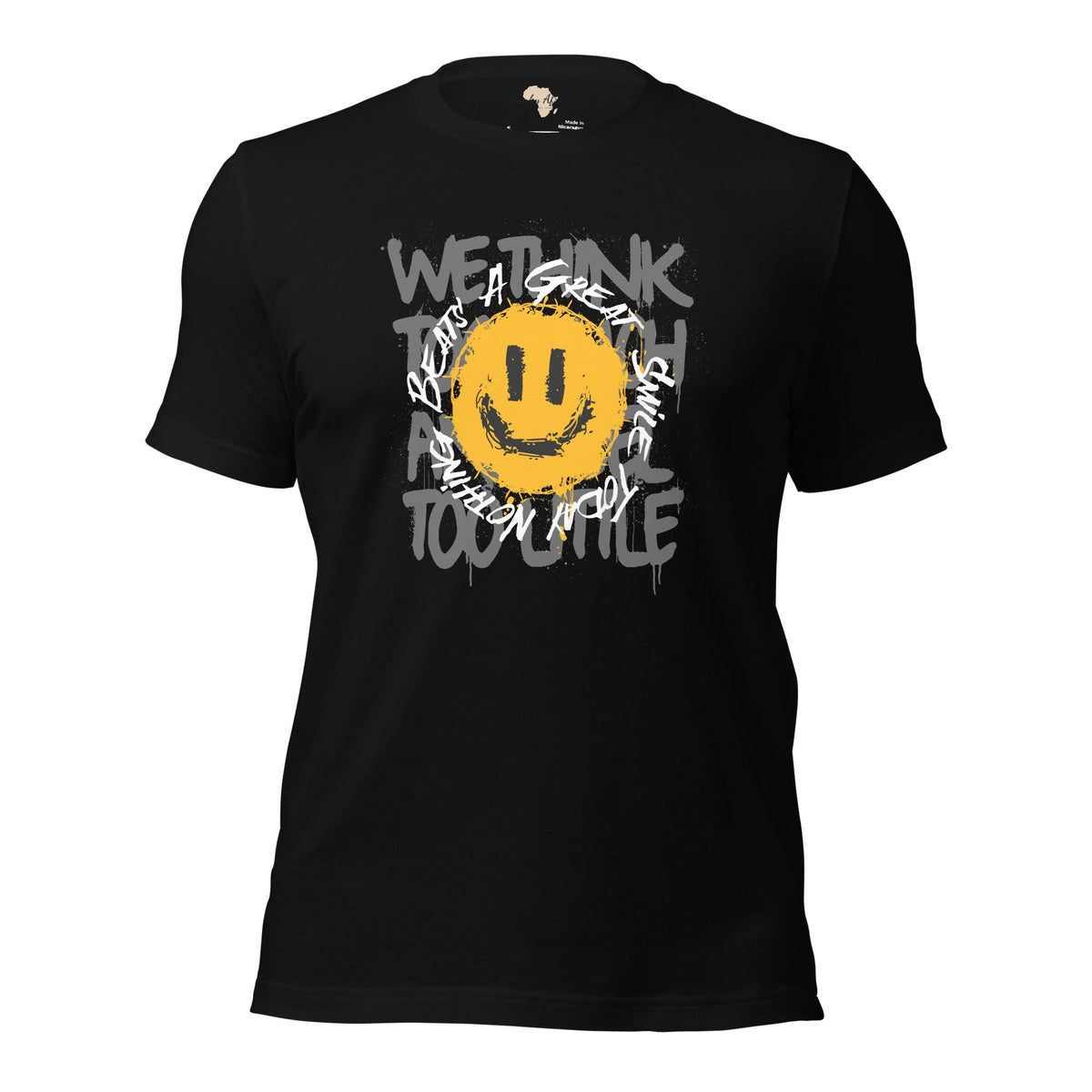 Nothing Beats a Great Smile Unisex t-shirt Funky African