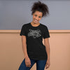 Rising with courage unisex t-shirt