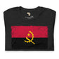 Angolan grunge unisex tee