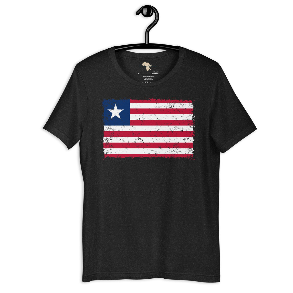 Liberia grunge unisex tee Funky African