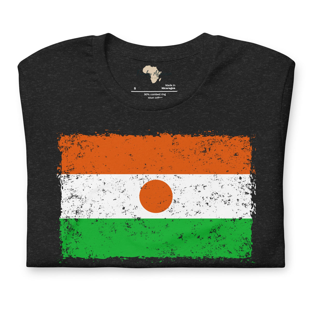 Nigerien grunge unisex tee Funky African