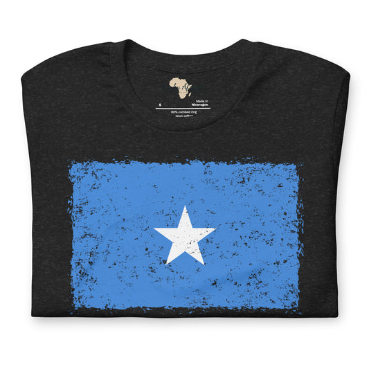 Somalia grunge unisex tee