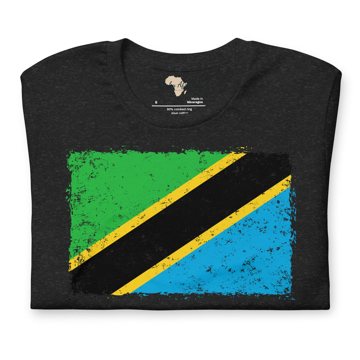 Tanzania grunge unisex tee Funky African
