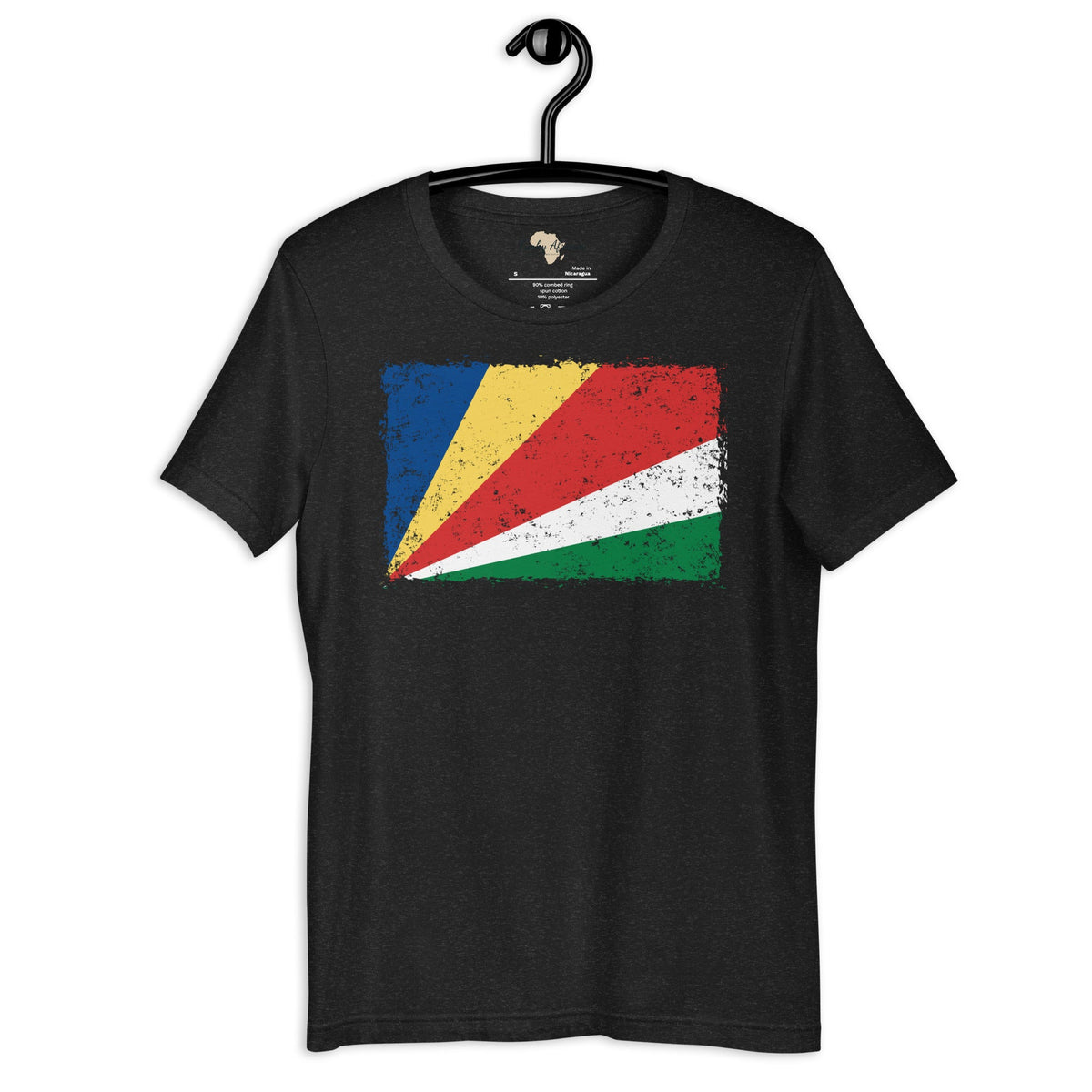 Seychelles grunge unisex tee Funky African