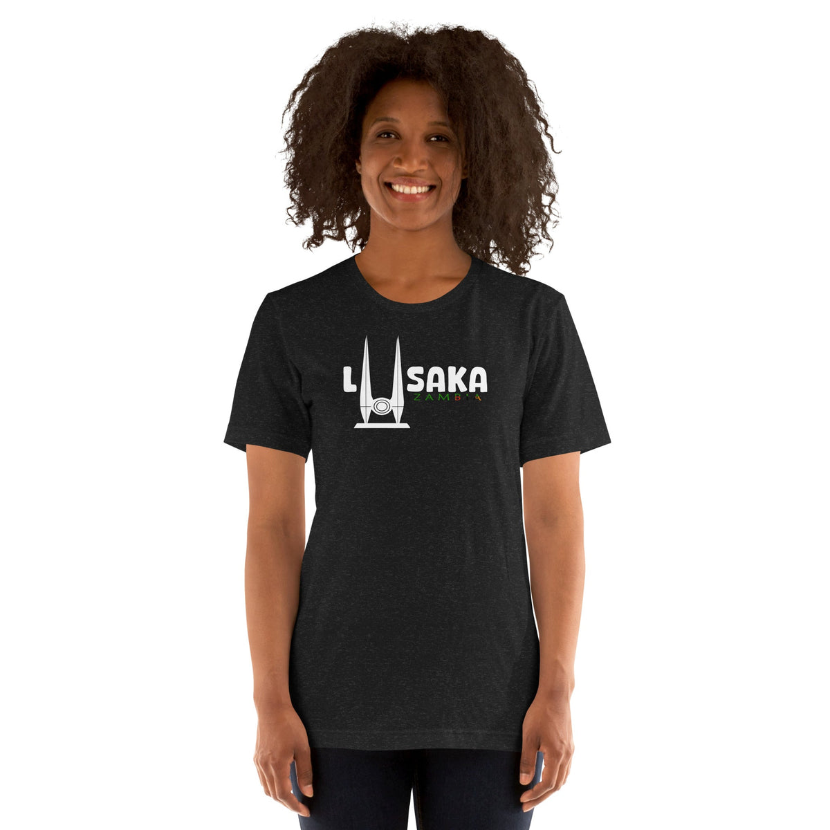Zambia capital unisex tee Funky African