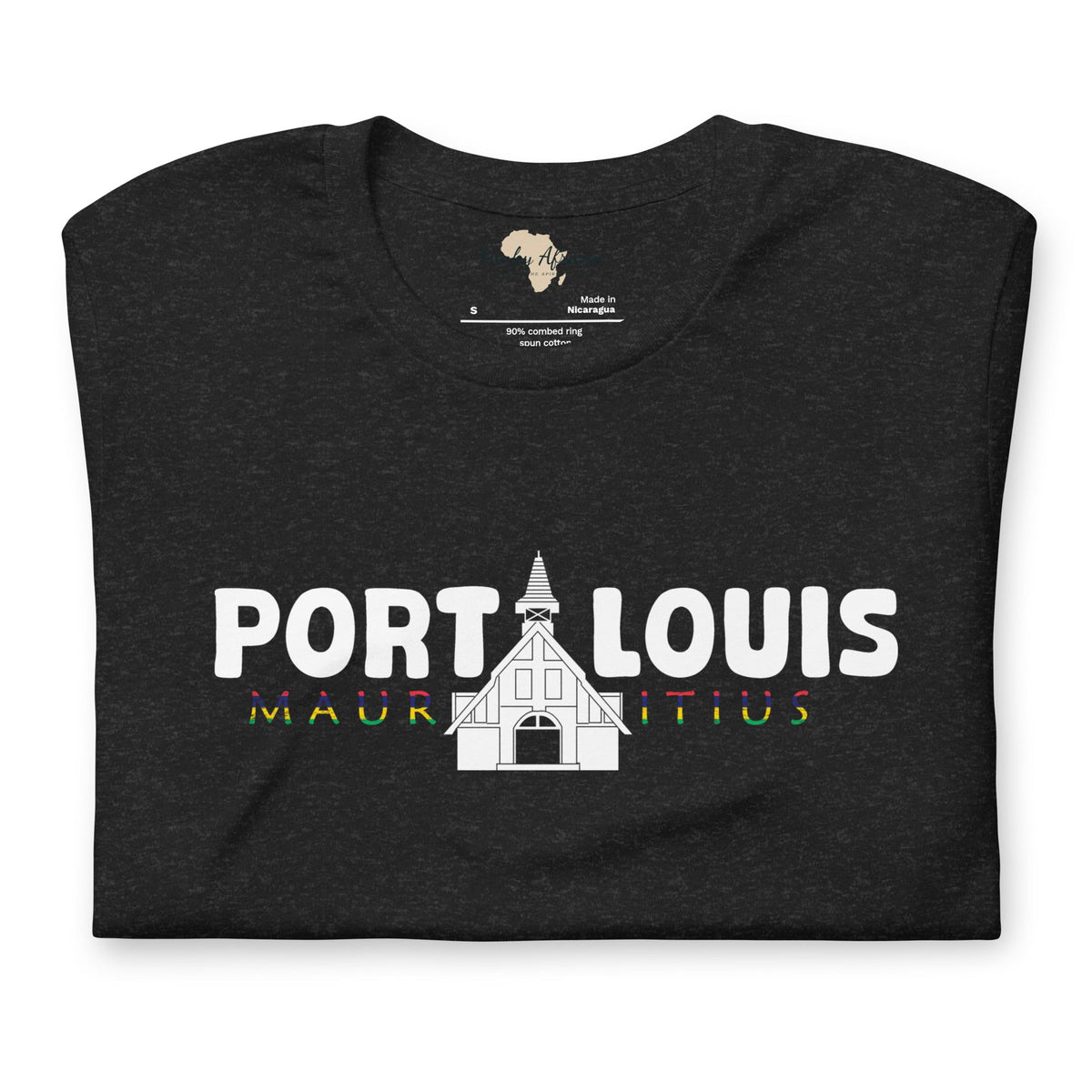 Mauritius capital unisex tee Funky African