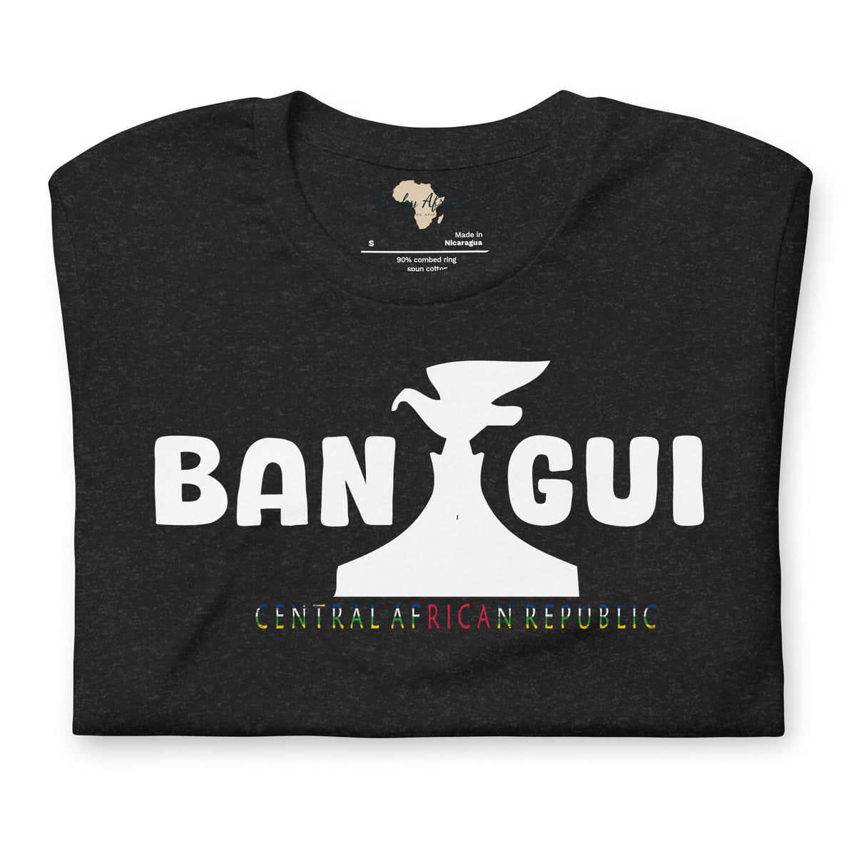 Central African Republic capital unisex tee Funky African