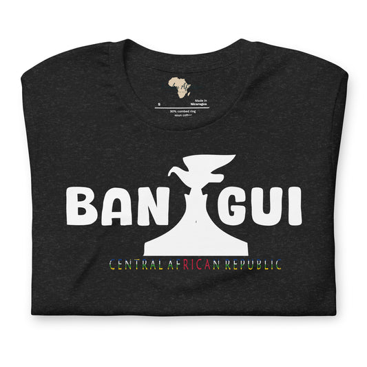 Central African Republic capital unisex tee