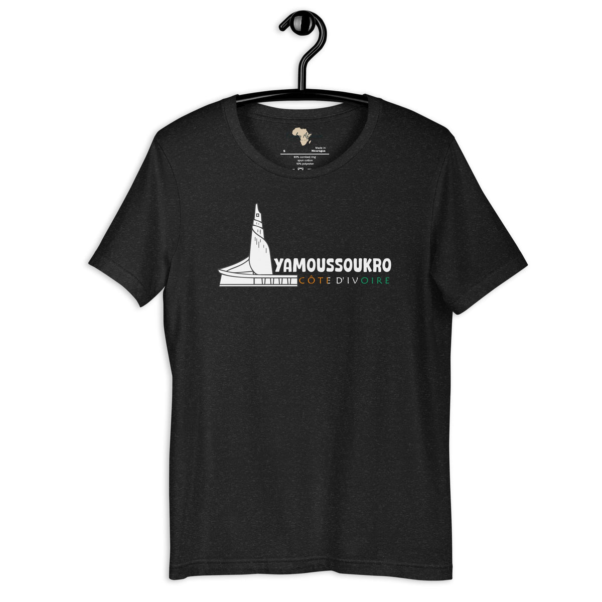 Côte d'Ivoire capital unisex tee Funky African