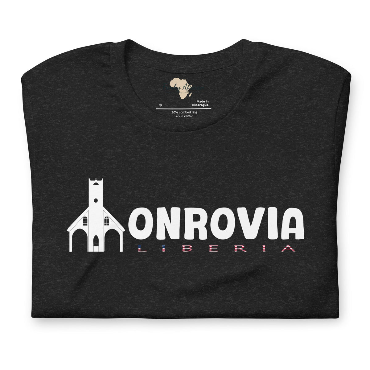Liberia capital unisex tee Funky African